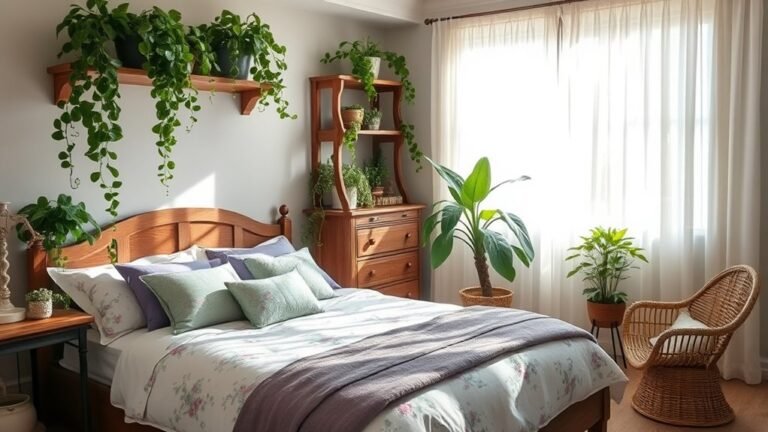 garden inspired bedroom designs