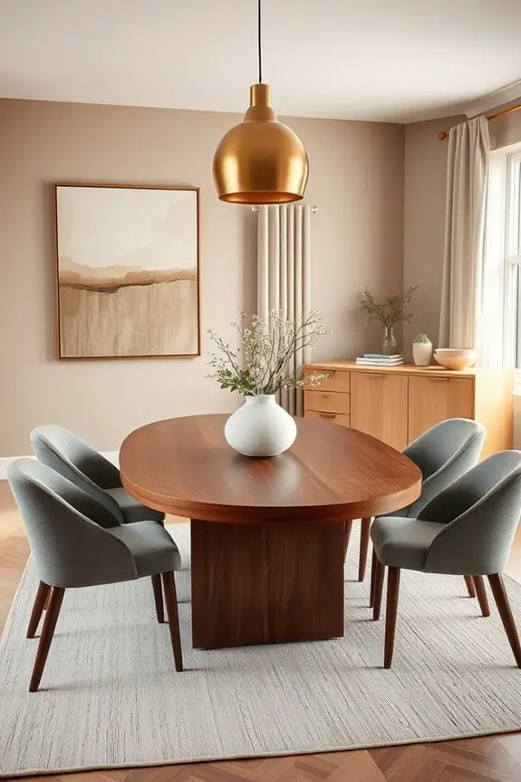 gender neutral dining room design
