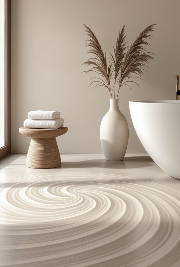 gentle textured modern flooring