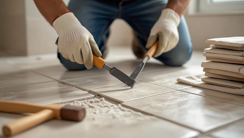 gentle tile removal techniques