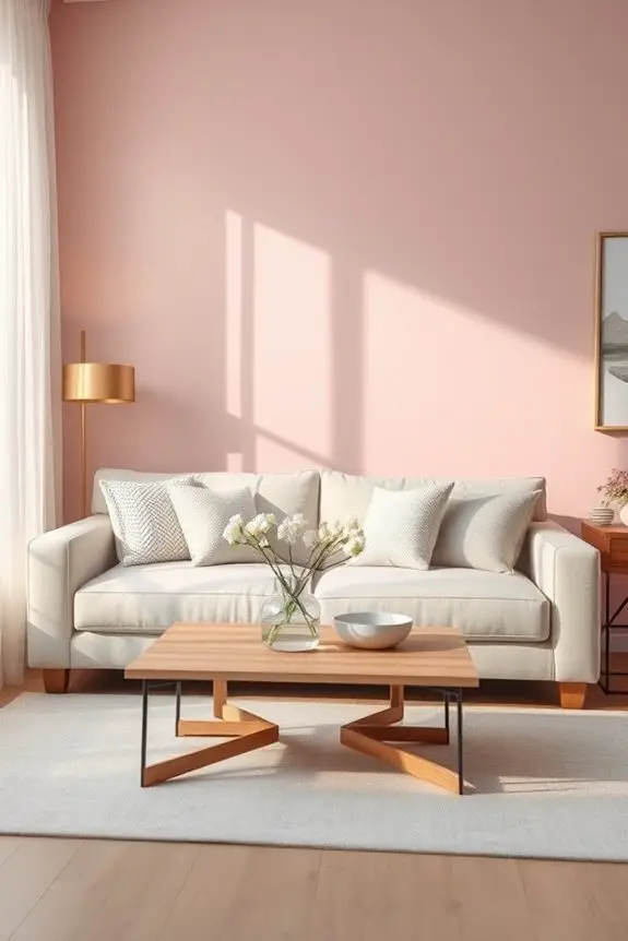 gentle warmth elegant accents