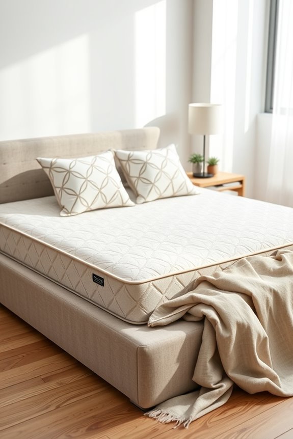 geometric box bed design