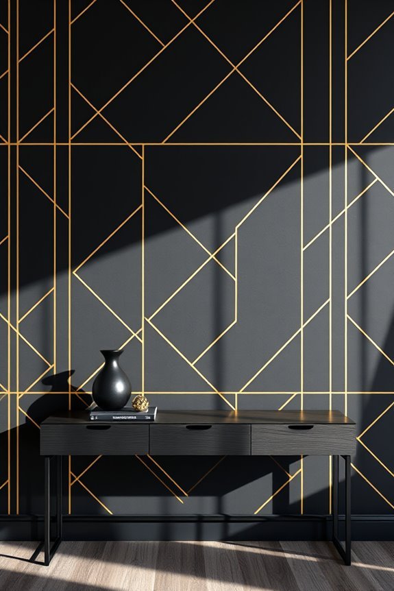 geometric elegance in decor