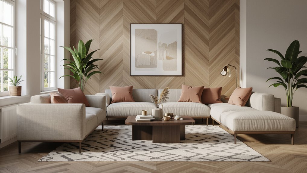 geometric laminate flooring patterns