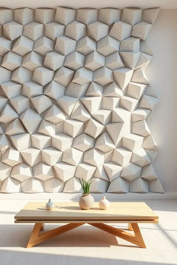 geometric patterns enhance acoustics