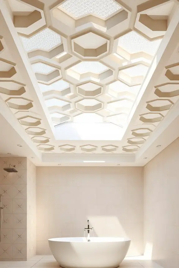 geometric patterns for ceilings