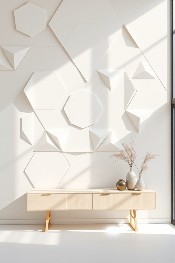 geometric patterns with contrast
