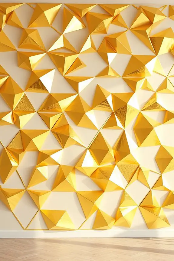 geometric wall art design