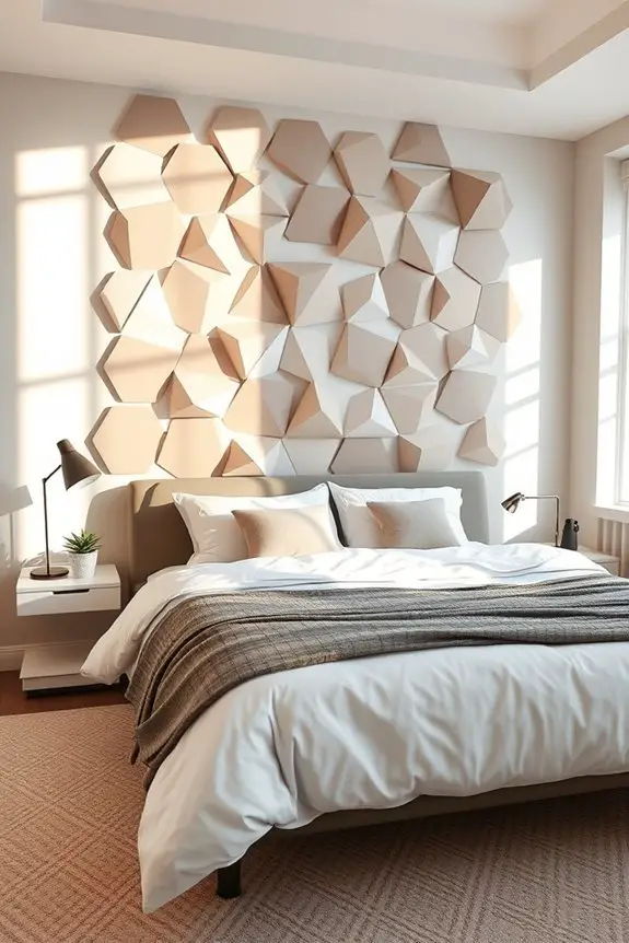 geometric wall art elegance