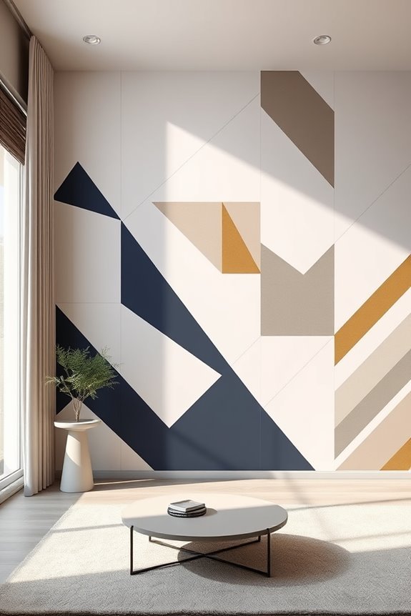 geometric wall art elegance