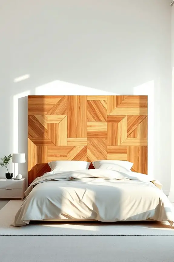 geometric wood panel designs