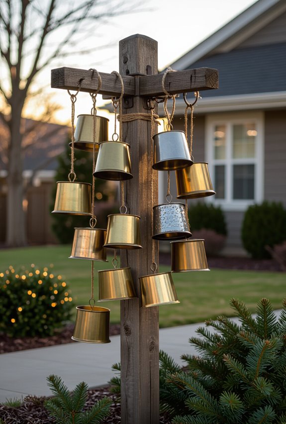 giant metal chime creation