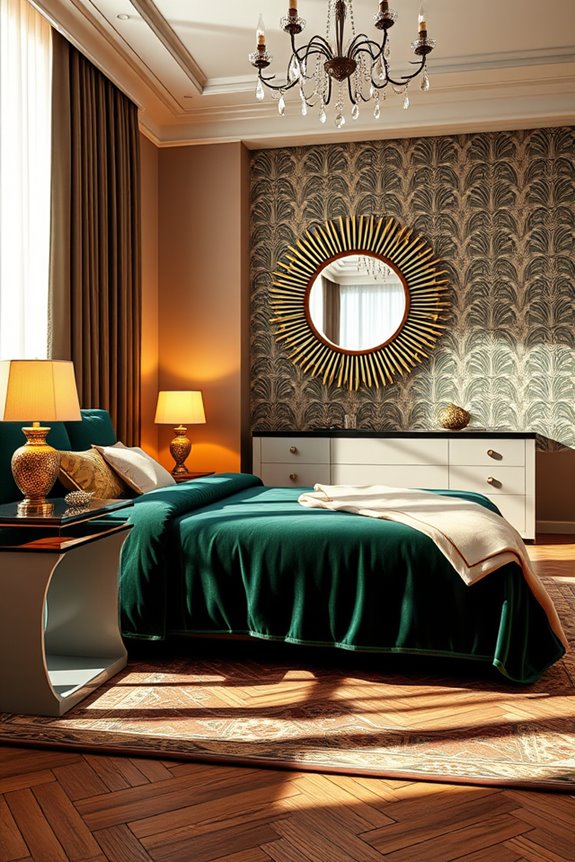 glamorous art deco elegance