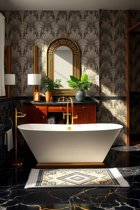 glamorous art deco retreat