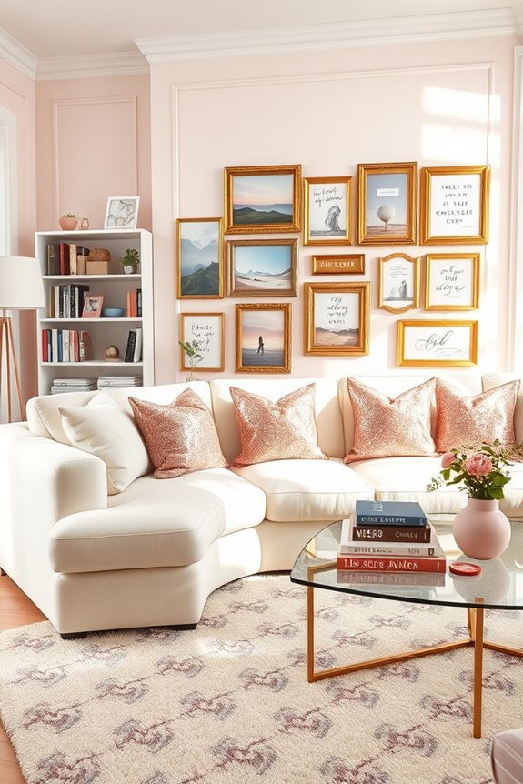 glamorous framed photo gallery