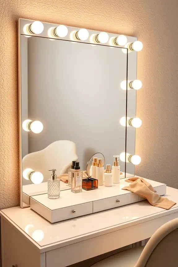 glamorous hollywood mirror designs