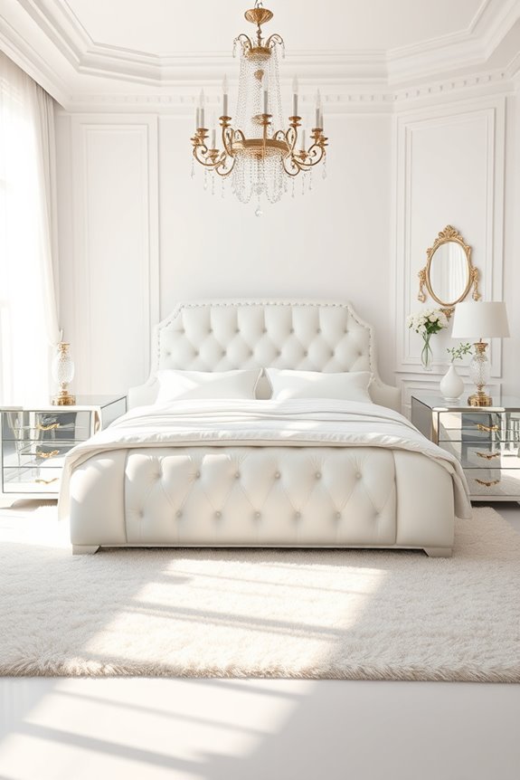 glamorous white elegance design