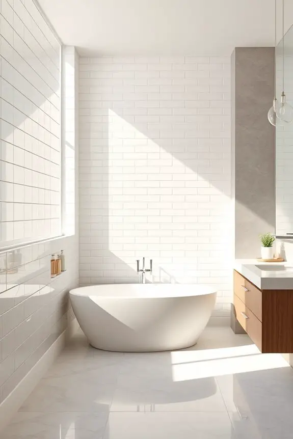glossy and matte finishes
