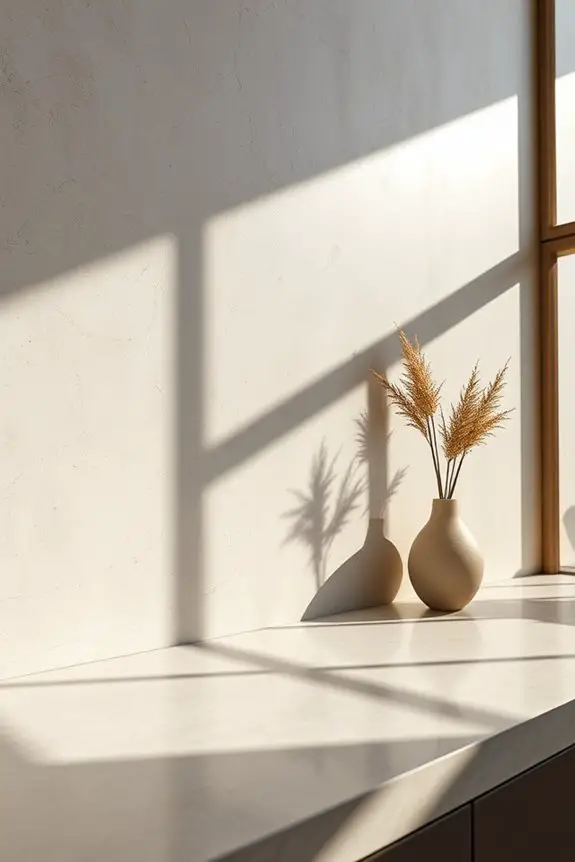 glossy polished cement plaster