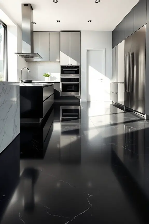 glossy versus matte finishes