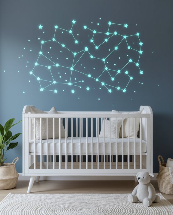 glow in the dark nursery constellations