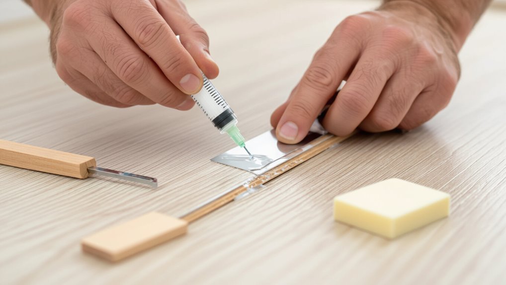 glue clamp sand finish