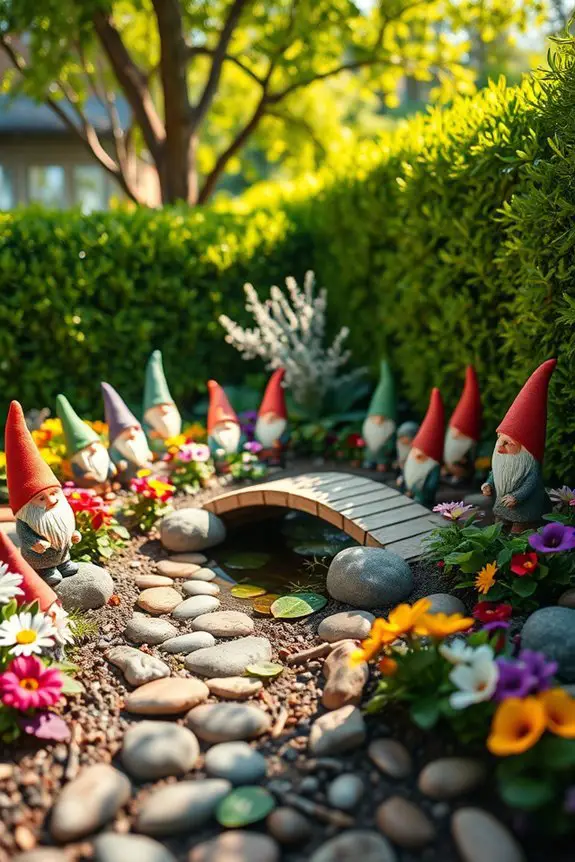 gnome garden whimsical charm