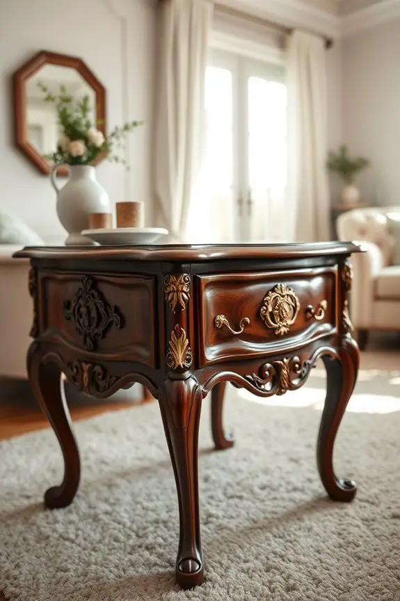 gold leaf antique enhancement