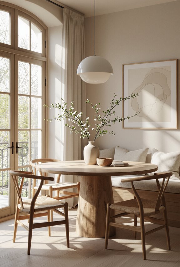 golden hour styled dining shots