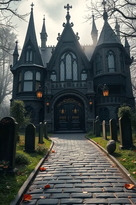 gothic haunted mansion adventure