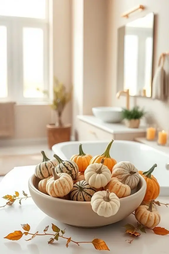 gourds as decorative elements