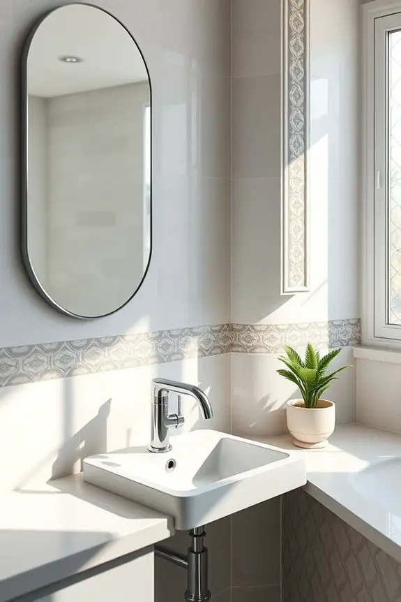 graphic tile border design