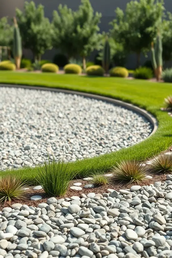 gravel drainage system design