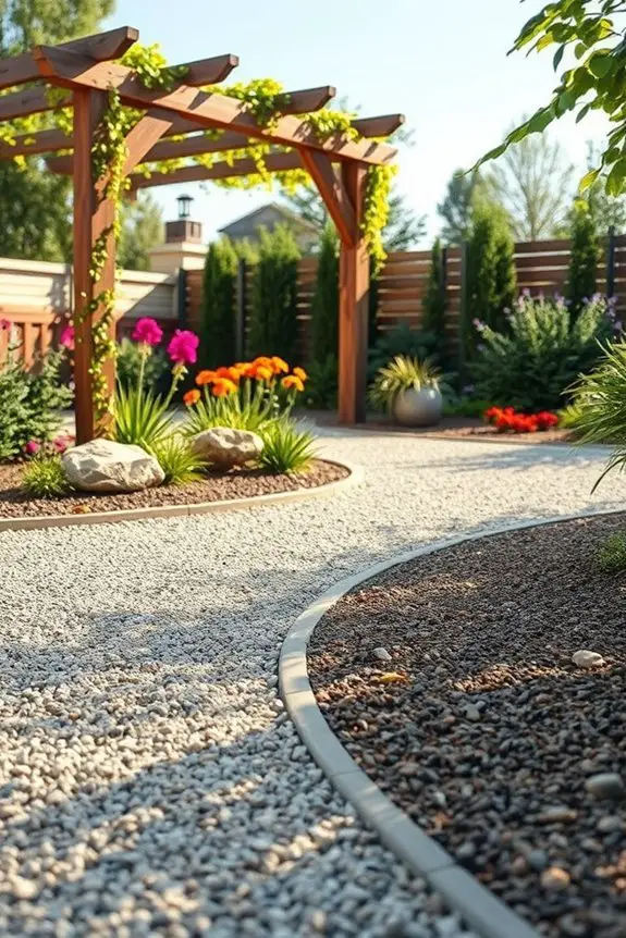 gravel enhances drainage solutions