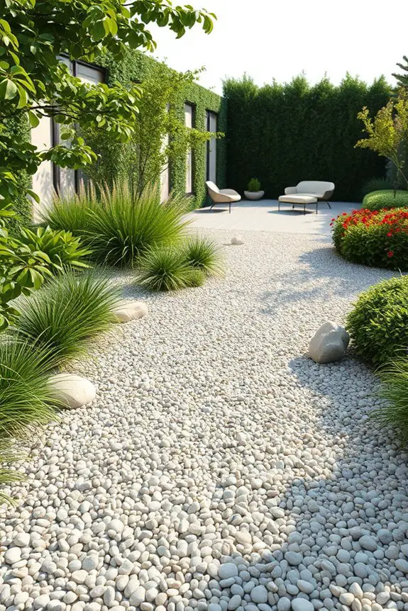 gravel garden space definition
