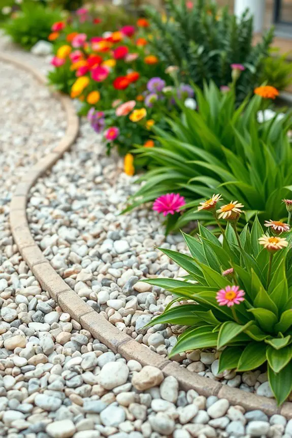 gravel mulch for weed control