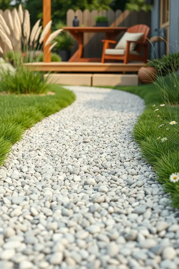 gravel pathway design tips