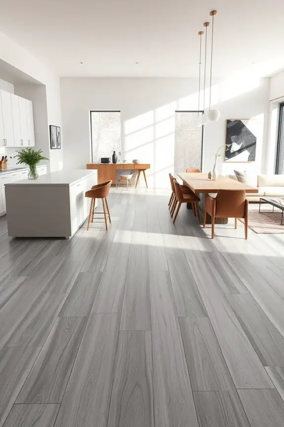 gray wood open plan harmony