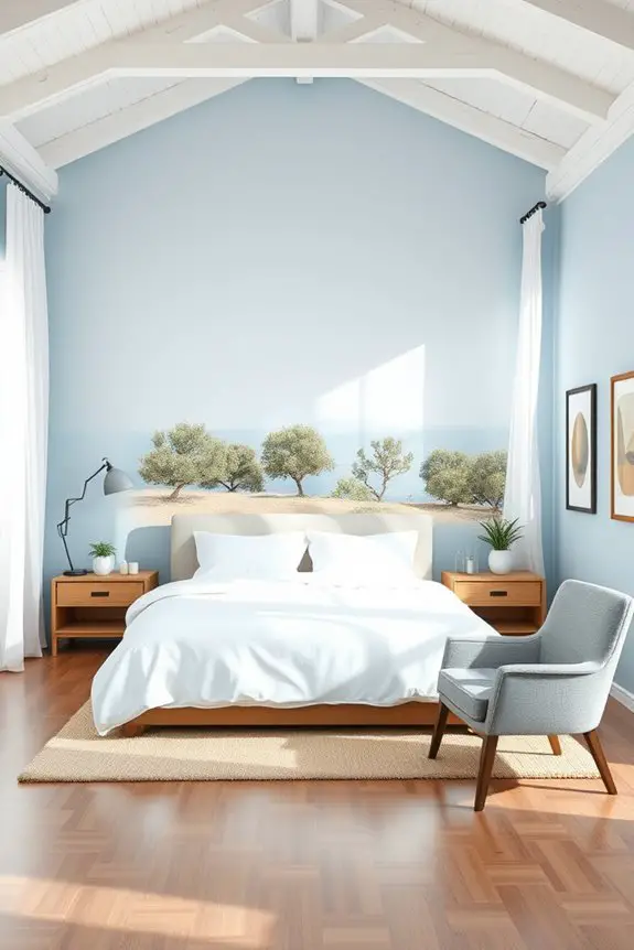 greek inspired artistic wall murals