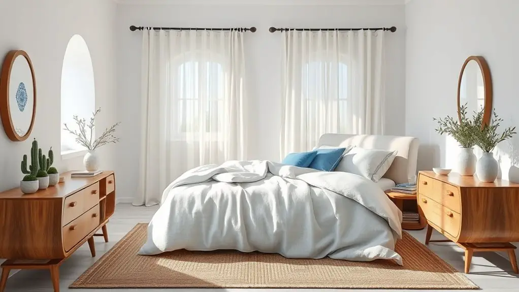 greek style bedroom inspiration