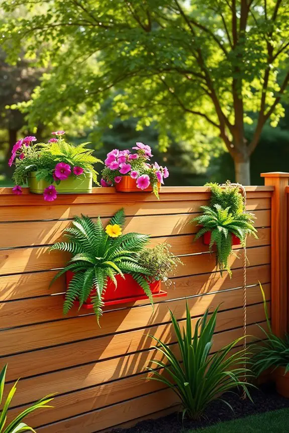 greenery enhanced fence design