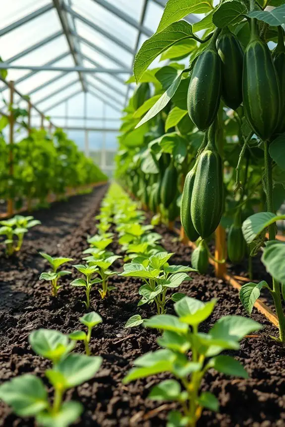 greenhouse cucumber planting guide