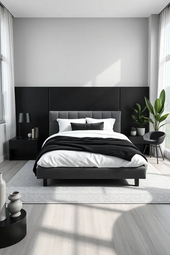 grey and black elegance