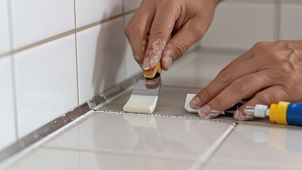 grout seal clean waterproof