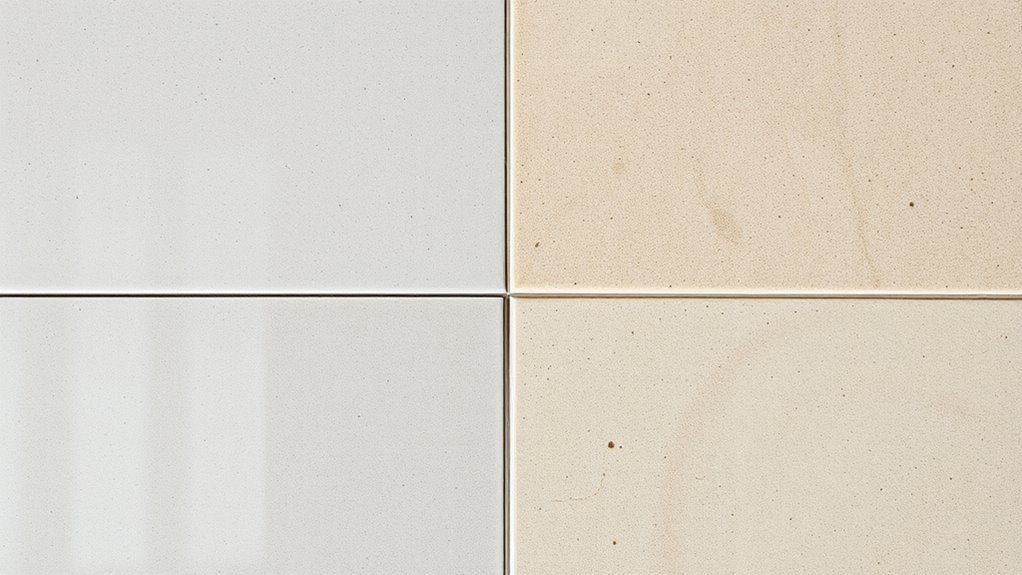 grout type affects cleaning