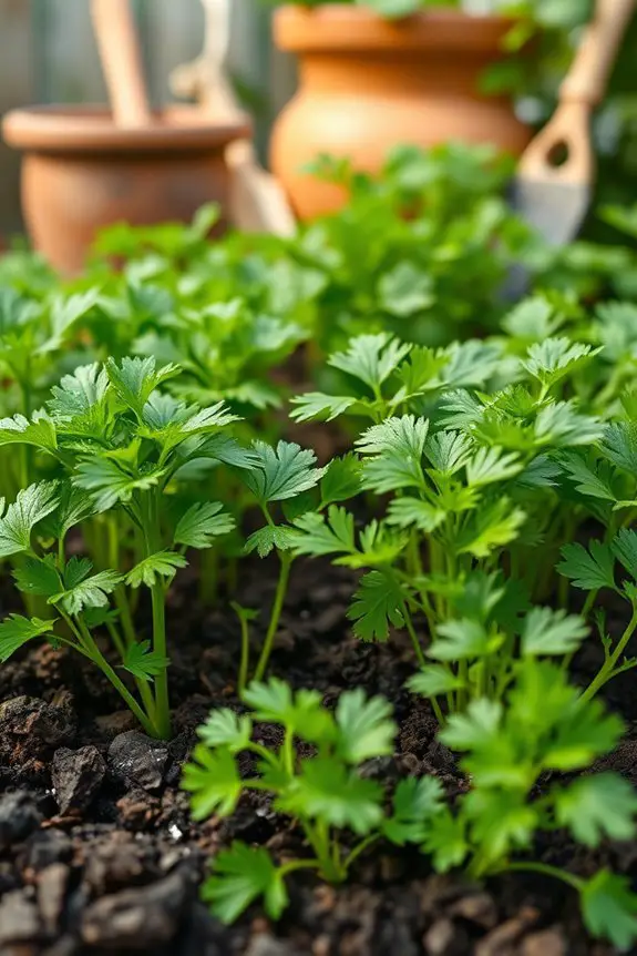 grow and enjoy cilantro