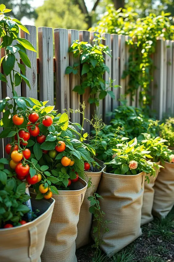 grow bags for privacy