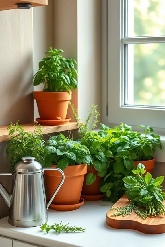grow fresh culinary herbs