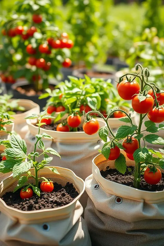 grow tomatoes in bags