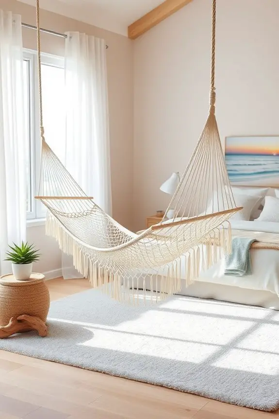hammock enhanced beach retreat
